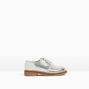 *ZARA GIRLS* Silver Sneakers